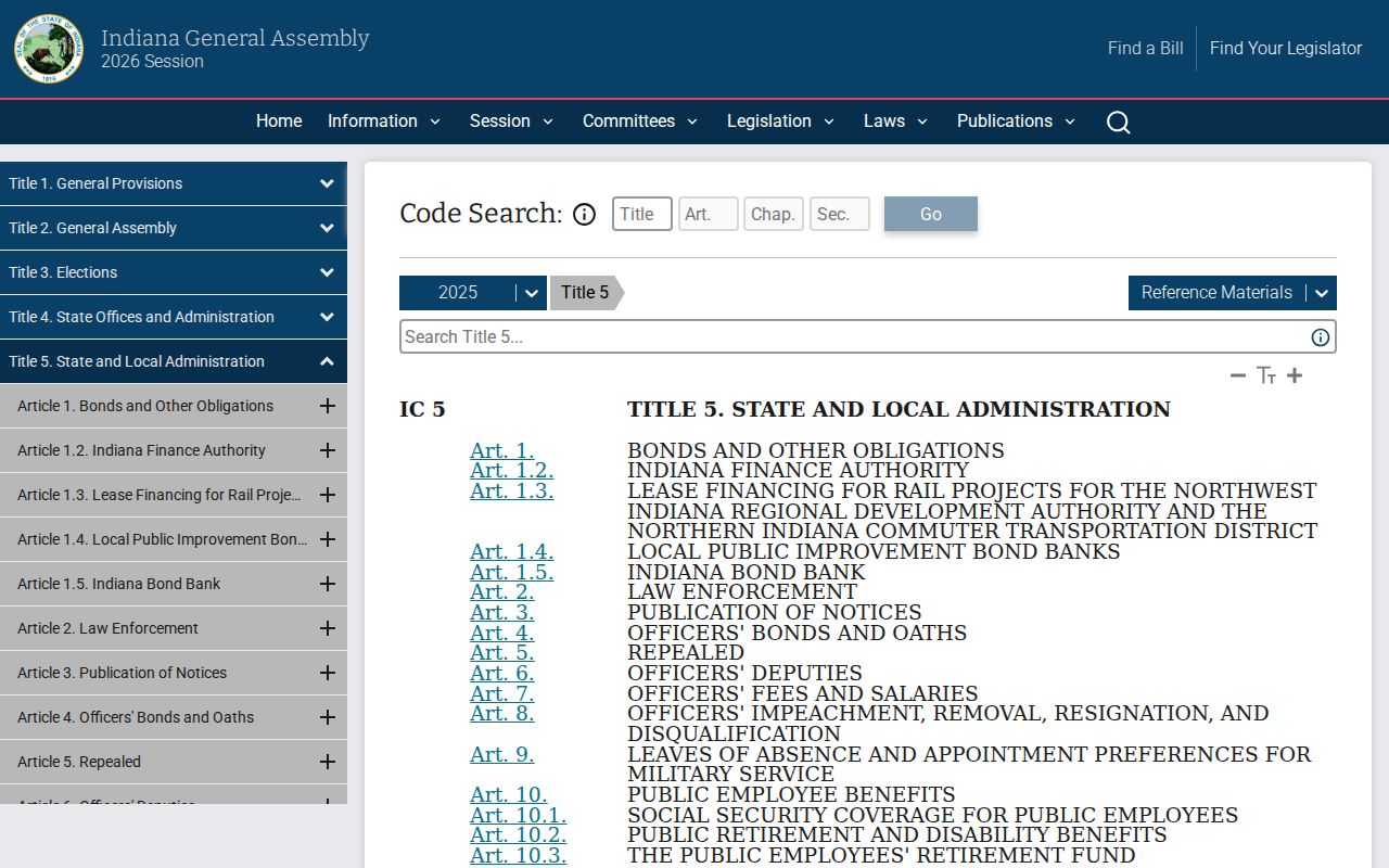 Indiana public records statutes relevant to Crawford civil dockets