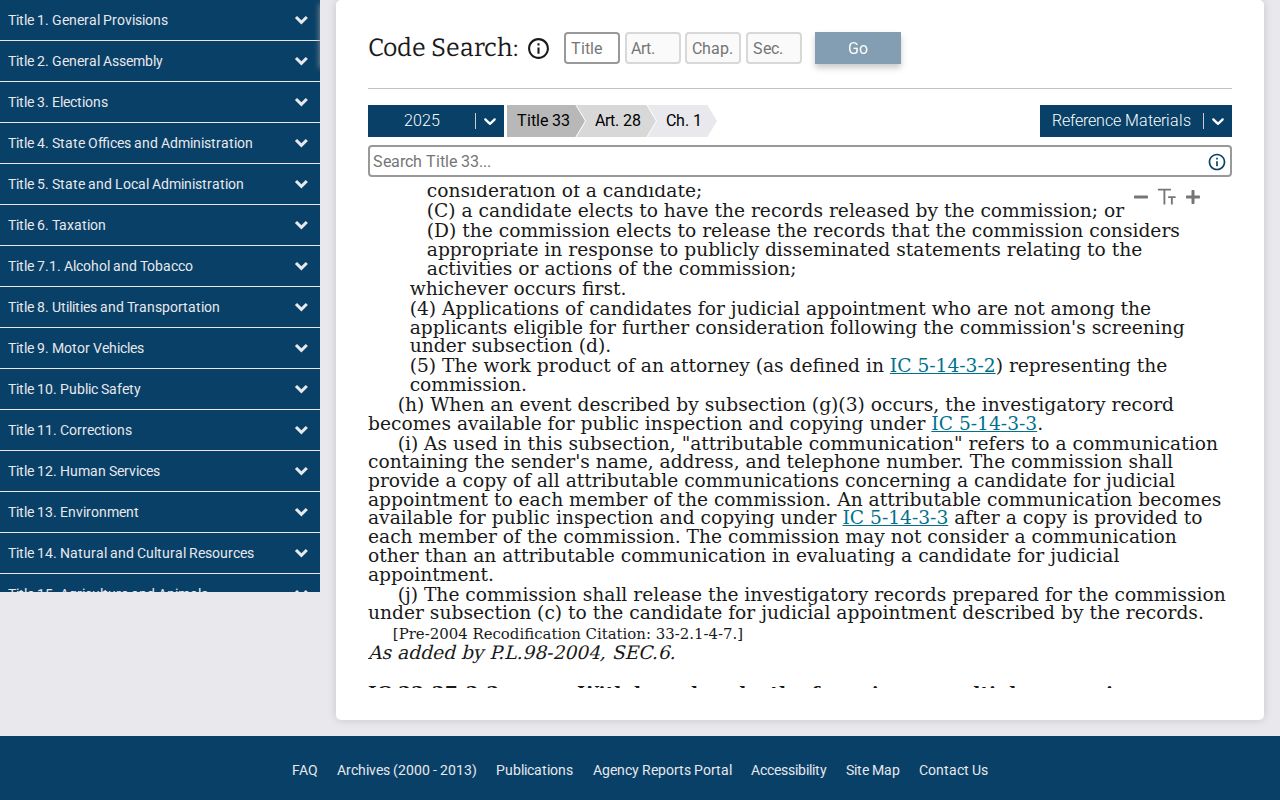 Indiana Circuit Court jurisdiction statute for Crawford criminal cases