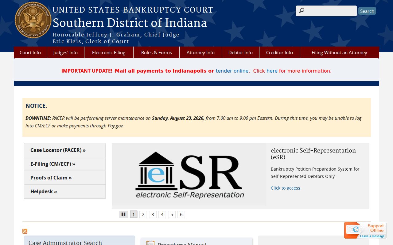 United States Bankruptcy Court for the Southern District of Indiana